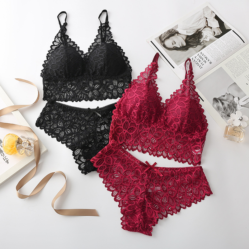 Sexy Lace Bra Women Underwear  - Sleep Bra Bralette のレビューと価格