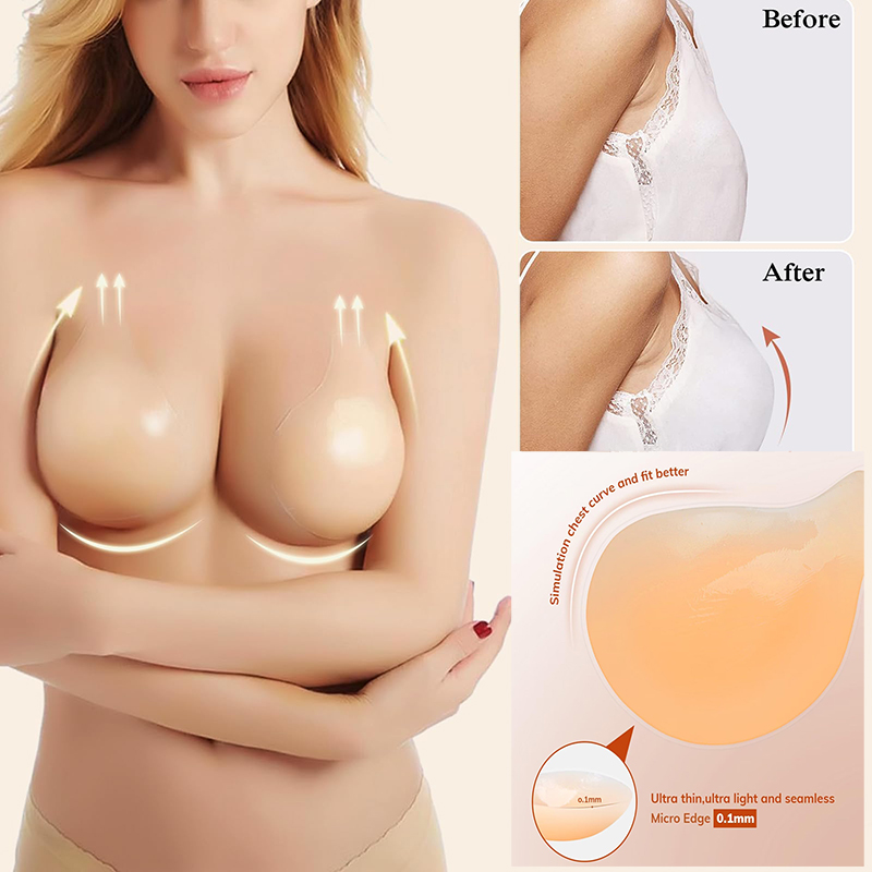 1/2 Pairs Women Sticky Bra Pus - Strapless Bra Adhesive のレビューと価格