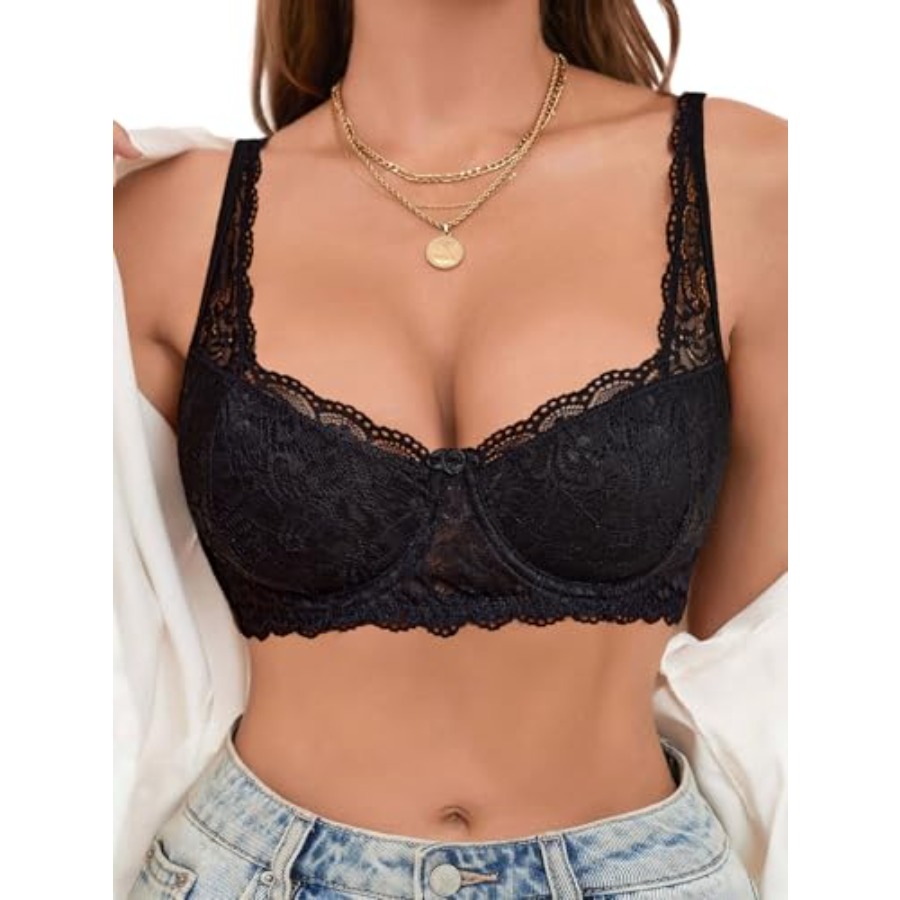 Avidlove Corset Tops for Women - Demi Bra Balconette のレビューと価格