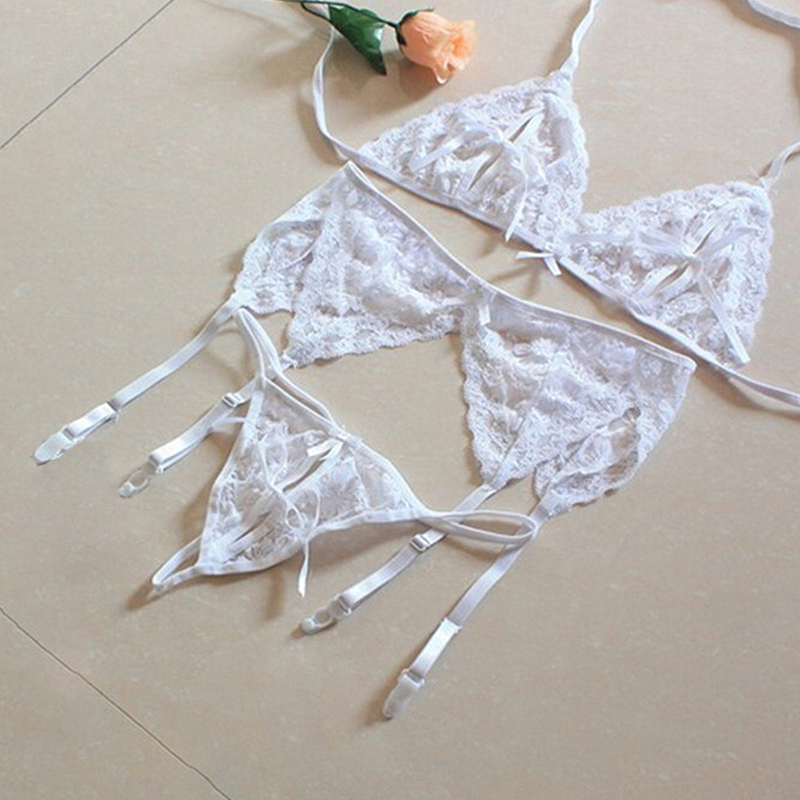 1 Set Women's Lace Lingerie, S - Sheer Mesh Bra のレビューと価格