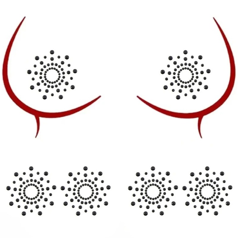 2/1Pairs Sexy Nipple Transpare - Strapless Bra Adhesive のレビューと価格