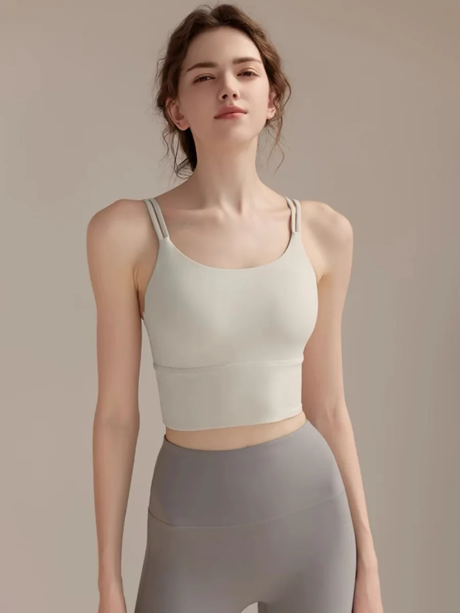 Women's Yoga Vest Fitness Runn - Sports Bra Racerback のレビューと価格