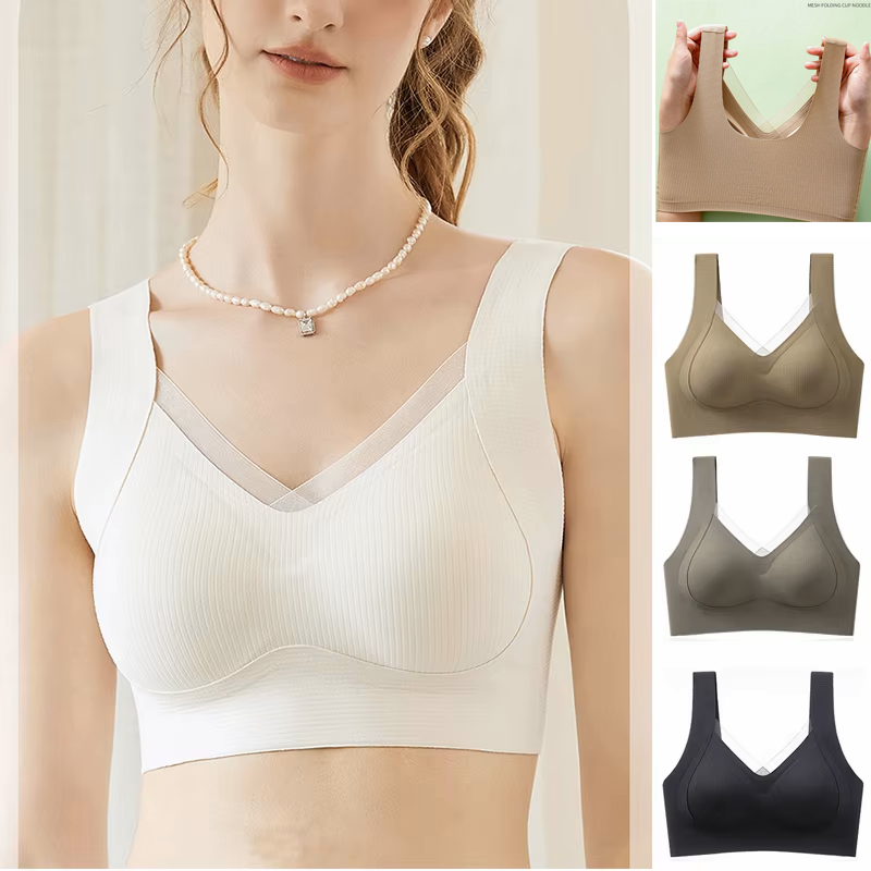 1pcs Women's Bra Breathable Ga - Full Coverage Bra のレビューと価格