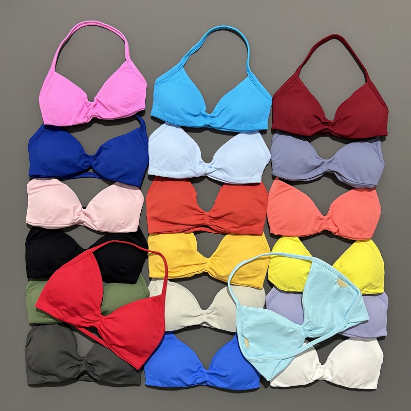 Sports Strappy Bra Yoga Underw - Sports Bra Racerback のレビューと価格