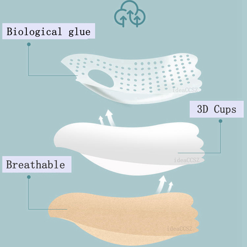 Sticky Adhesive Bras Invisible - Backless Bra Sticky のレビューと価格