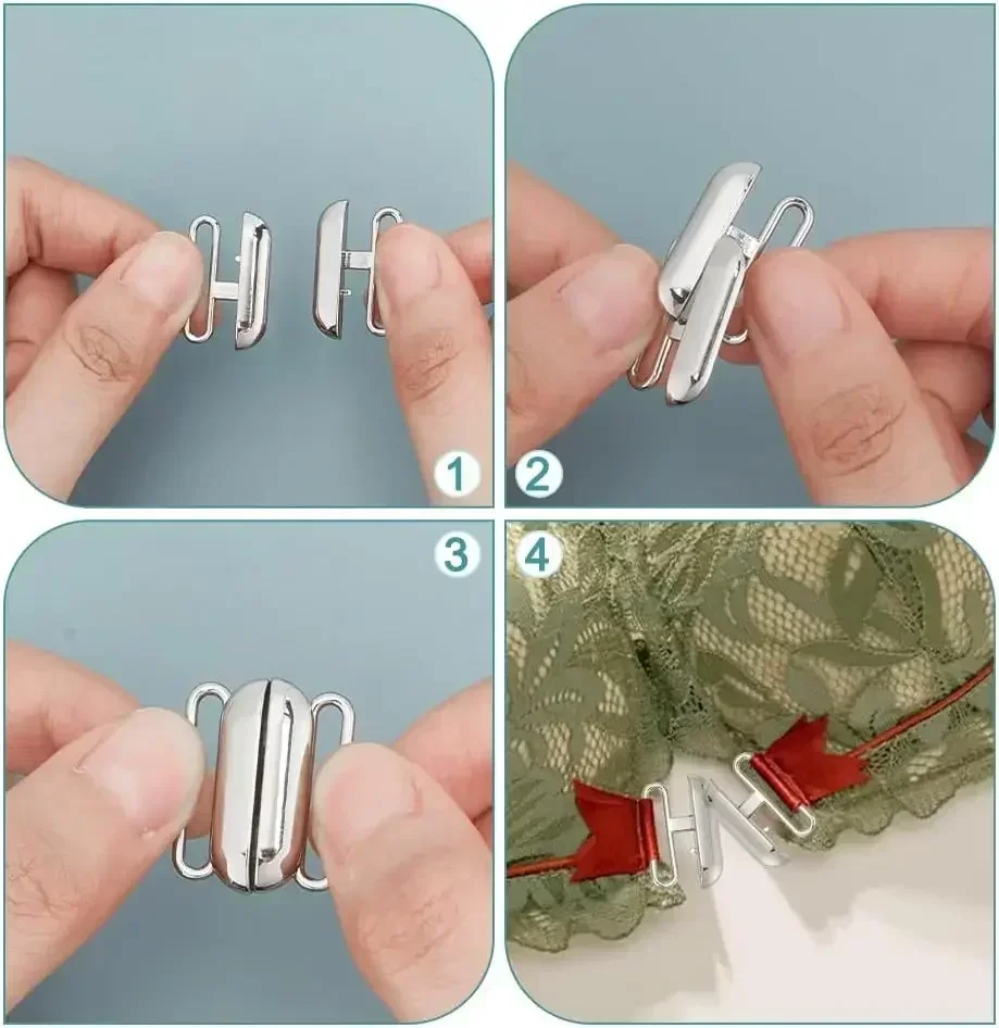 12 Sets 3 Colors Front Closing - Nursing Bra Clip のレビューと価格