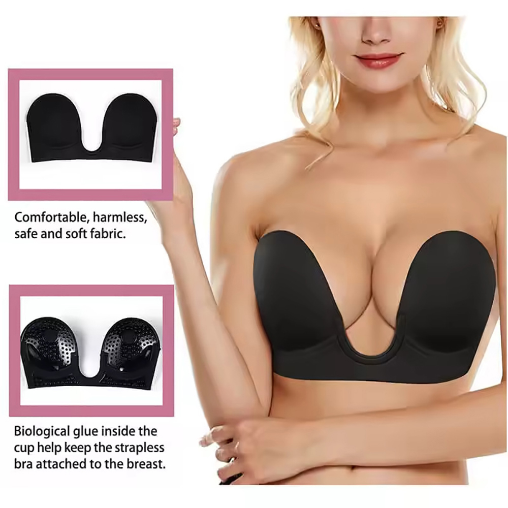 Sticky Bra Deep Plunge Straple - Backless Bra Sticky のレビューと価格