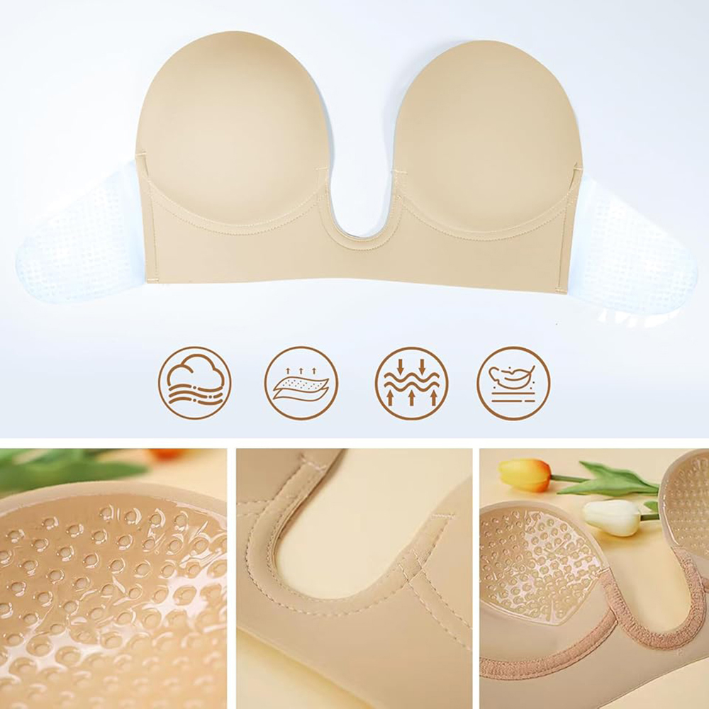Sticky Bra Deep Plunge Straple - Backless Bra Sticky のレビューと価格