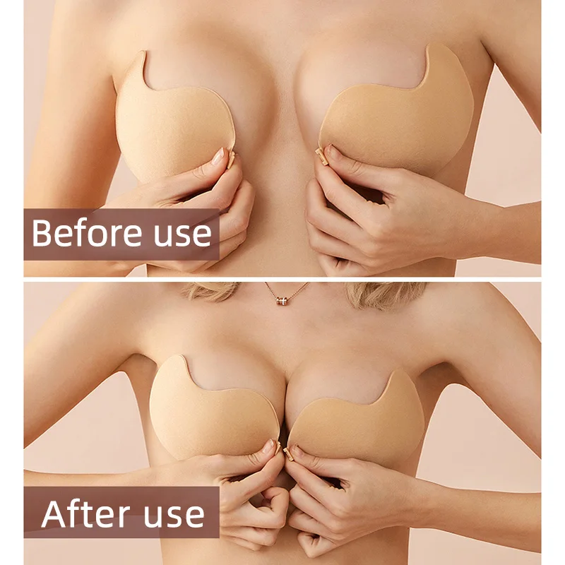 Sexy Women's bra Invisible Pus - Strapless Bra Adhesive のレビューと価格