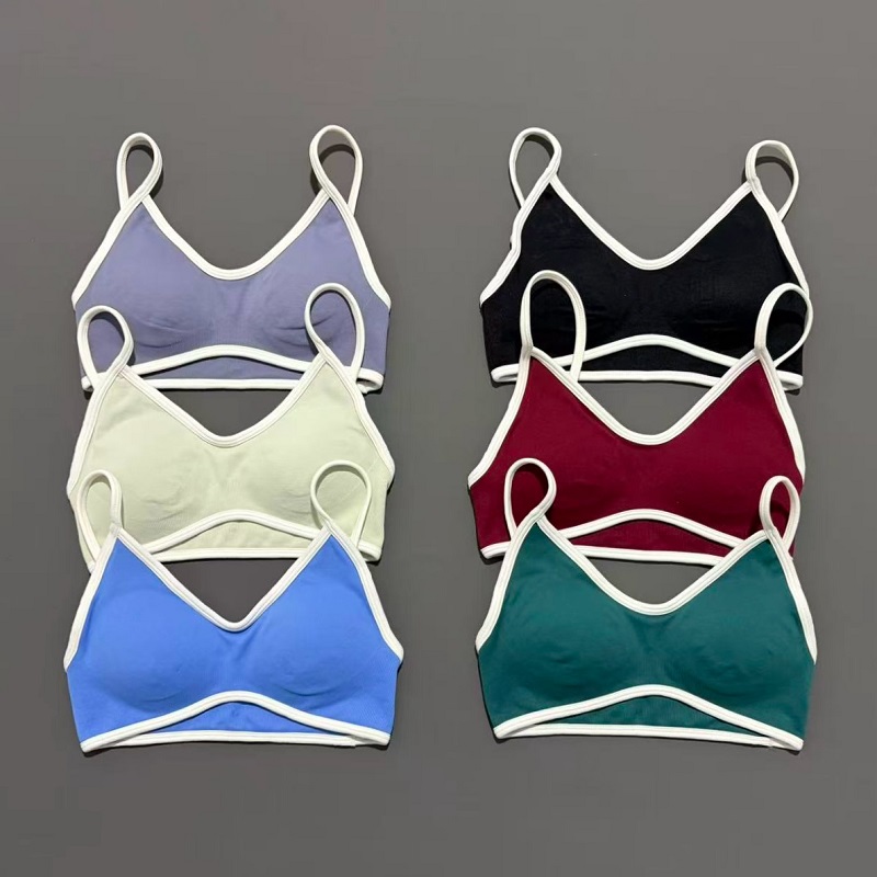 Women Sports Bra Adjustable Hi - Plunge Bra Push Up のレビューと価格