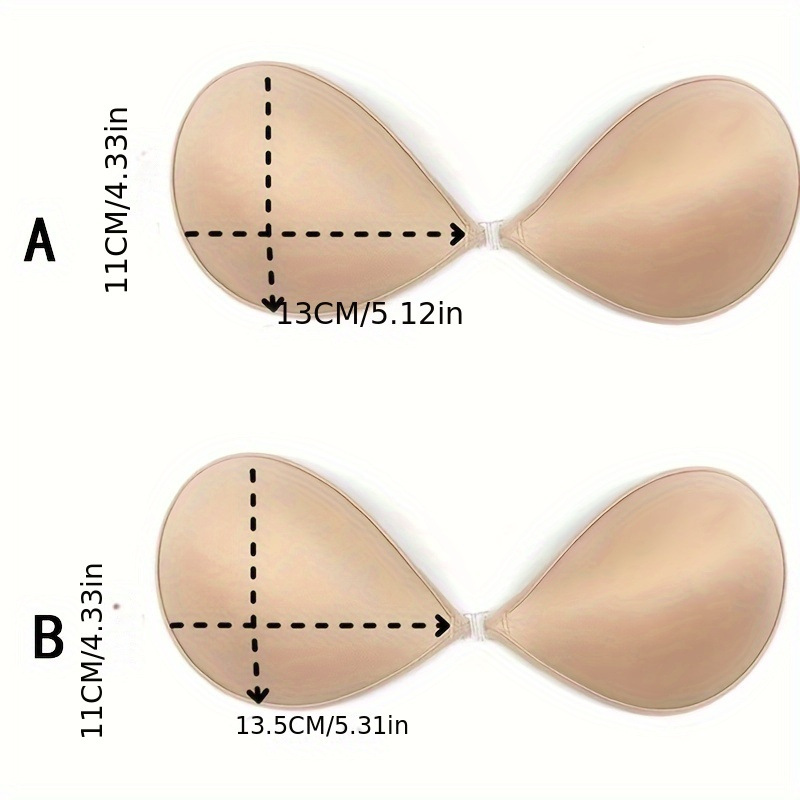 Invisible Push Up Bra Self-Adh - Backless Bra Sticky のレビューと価格