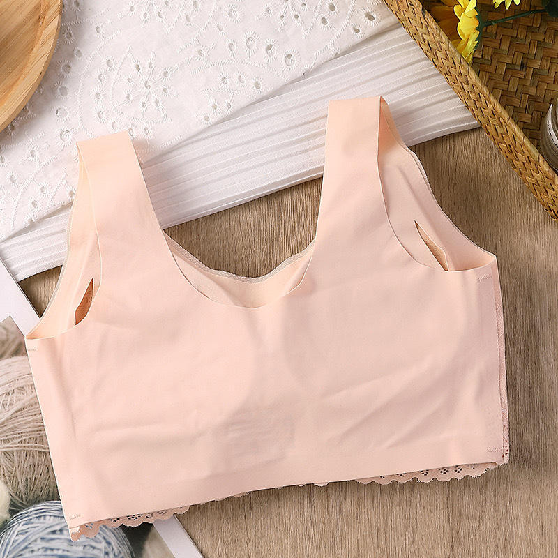 Breathable Latex Bra Seamless  - Sleep Bra Bralette のレビューと価格