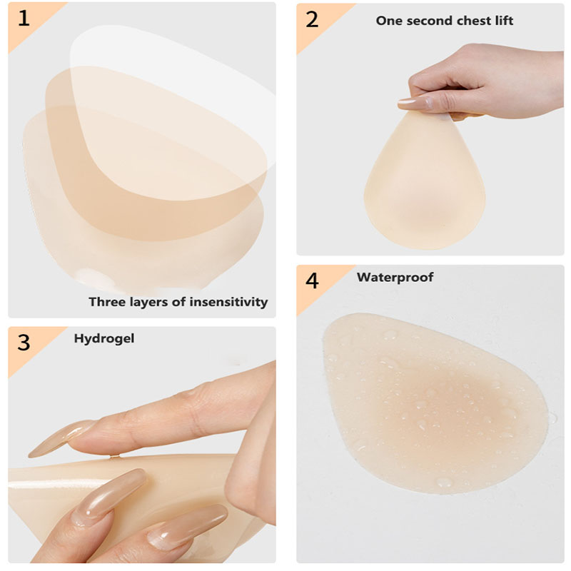 Waterdrop Invisible Bra Silico - Plunge Bra Push Up のレビューと価格