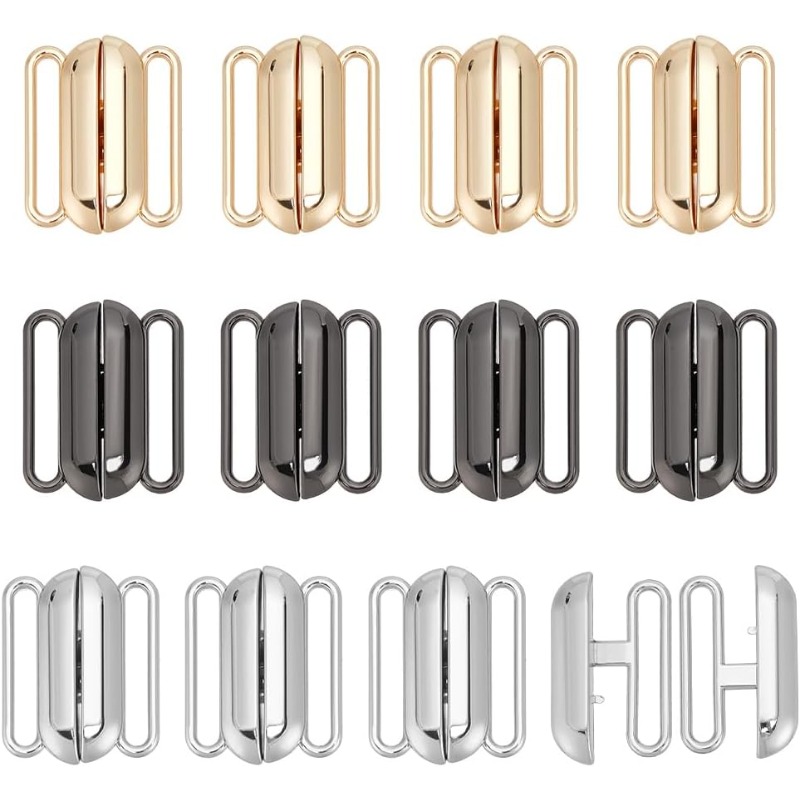 12 Sets 3 Colors Front Closing - Nursing Bra Clip のレビューと価格