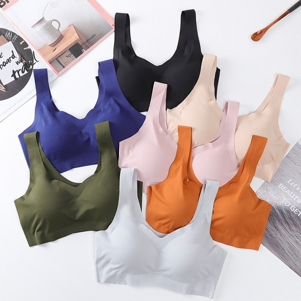 3PCS Sexy Sports Bra Seamless  - Full Coverage Bra のレビューと価格