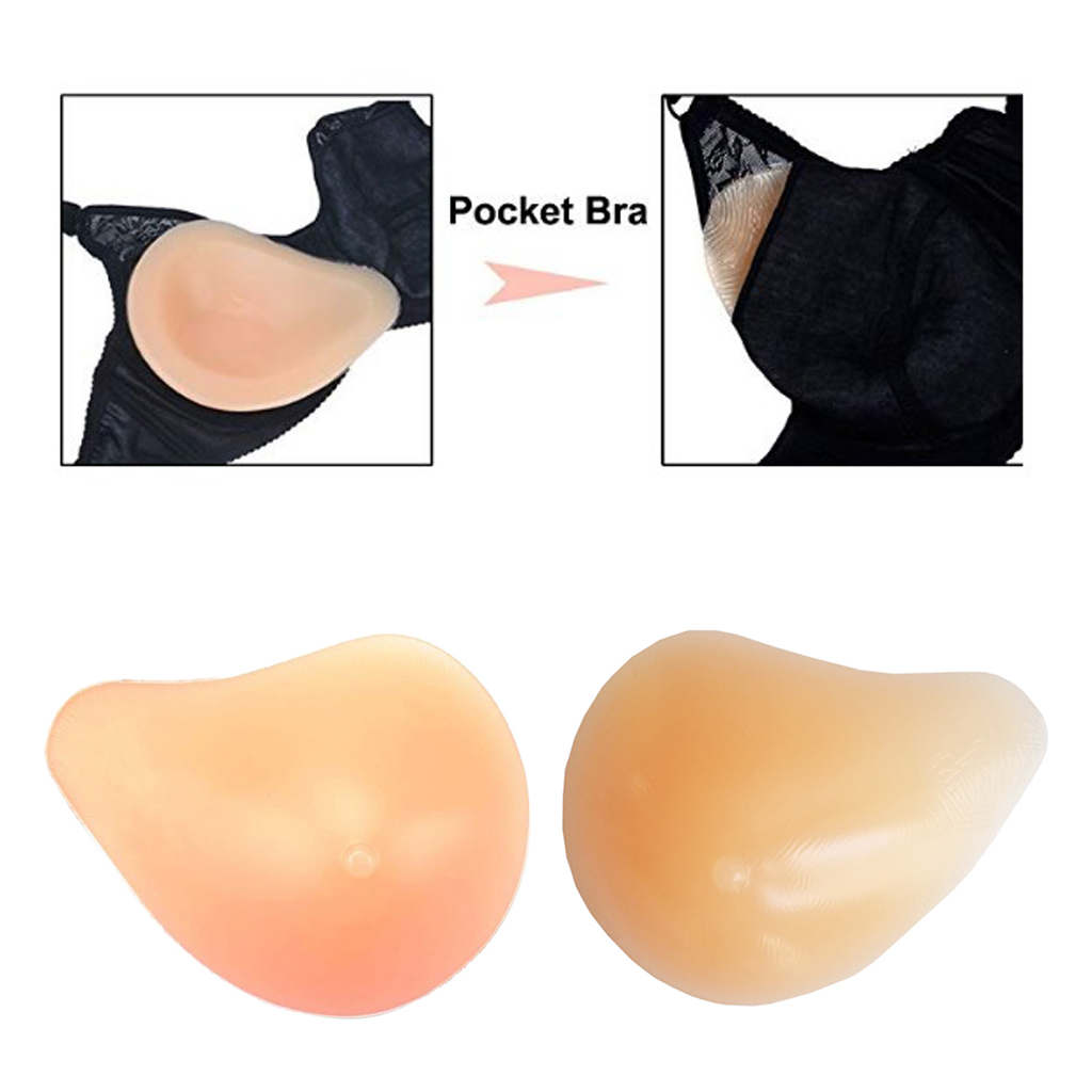 Silicone Breast Forms Mastecto - Mastectomy Bra Pocket のレビューと価格