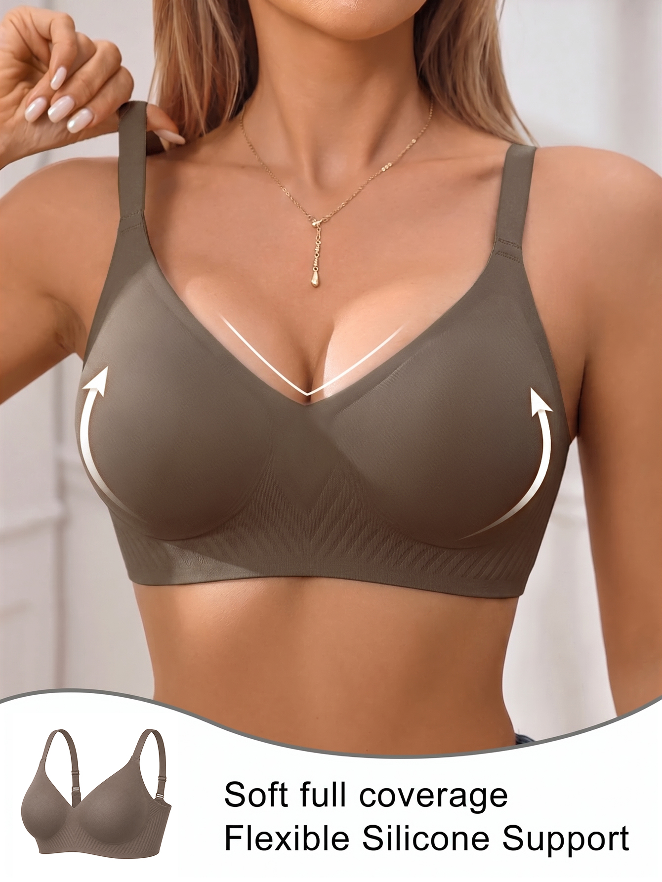 Full Coverage Push Up Jelly Su - Full Coverage Bra のレビューと価格