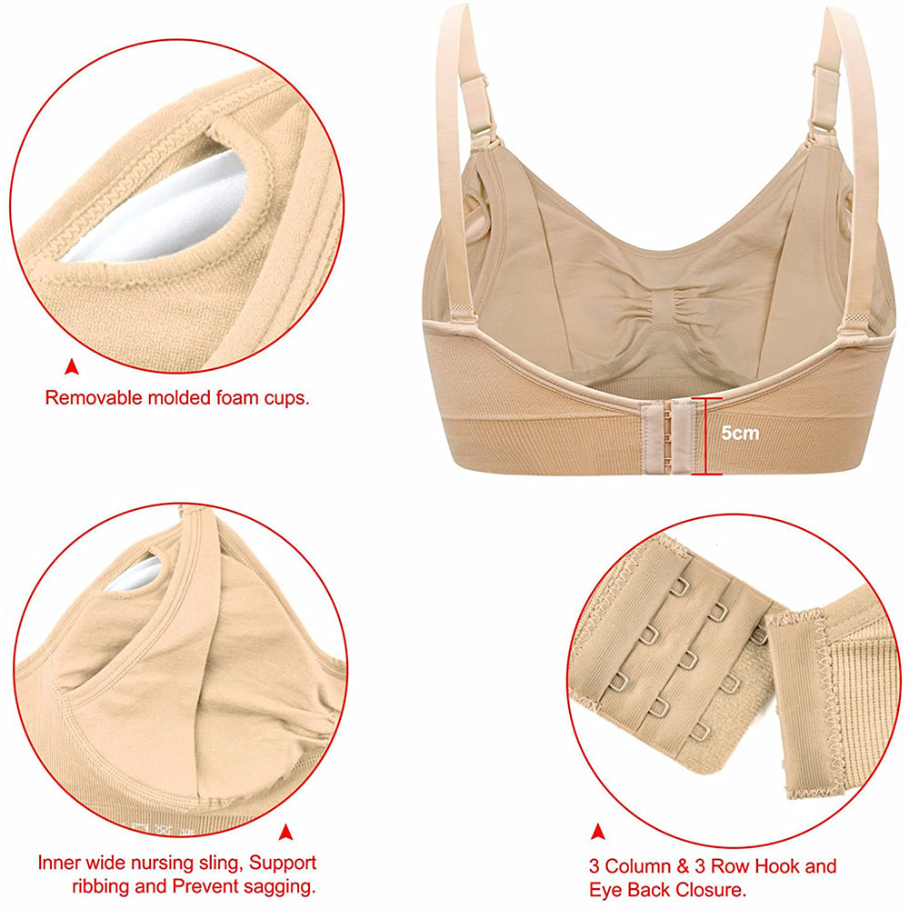 Womens Maternity  Nursing Bra  - Nursing Bra Clip のレビューと価格