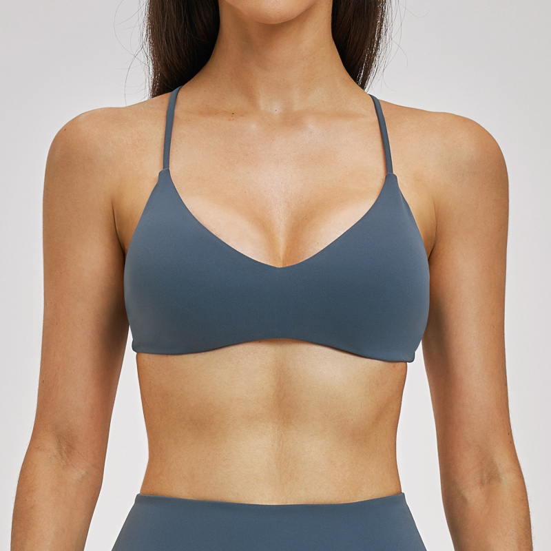 Backless Yoga Bra Gym Women Sp - Sports Bra Racerback のレビューと価格