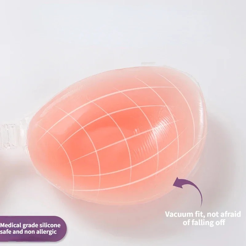 Silicone Bra Invisible Push Up - Backless Bra Sticky のレビューと価格