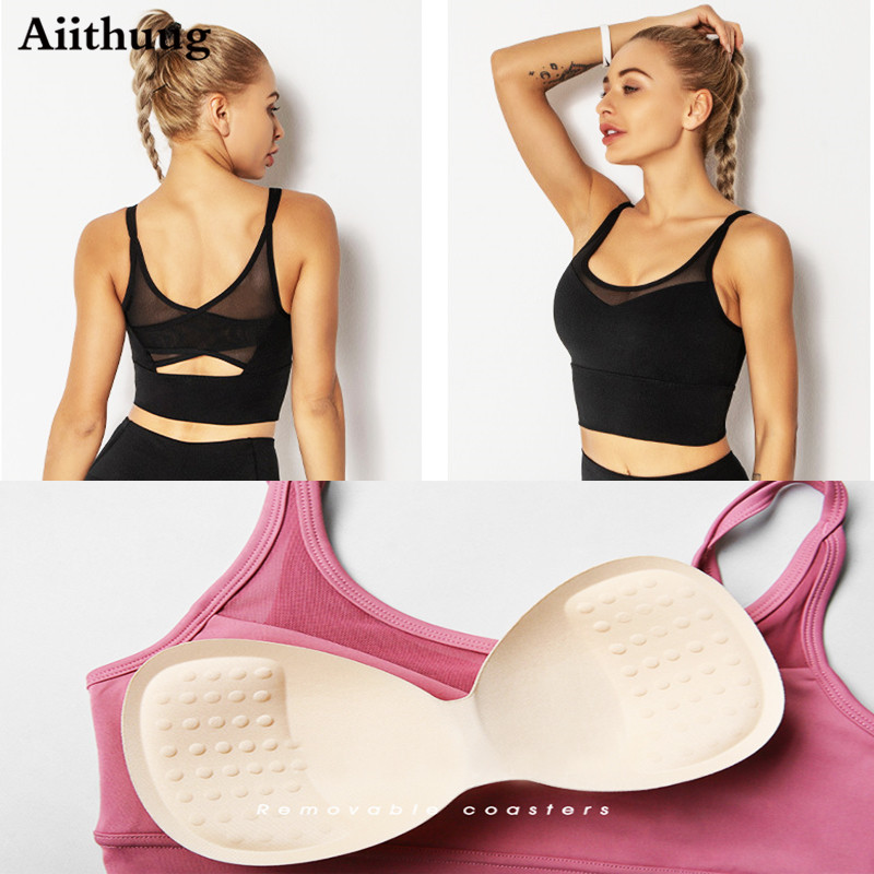 Aiithuug Yoga Bras Fitness Shi - Sports Bra Racerback のレビューと価格