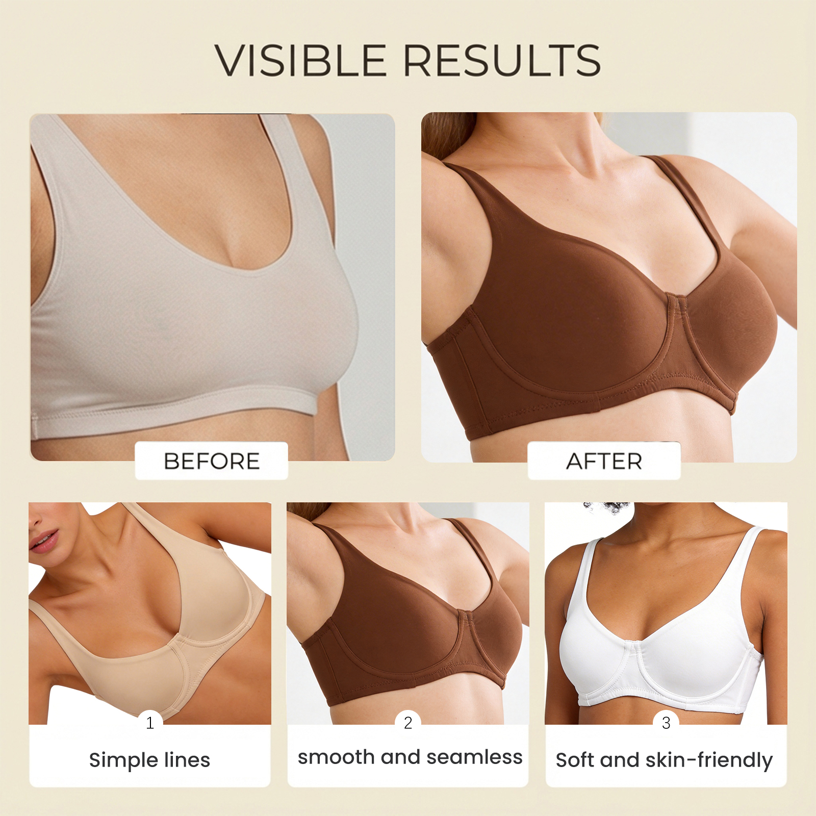 Women's Unlined Balconette Spo - Demi Bra Balconette のレビューと価格