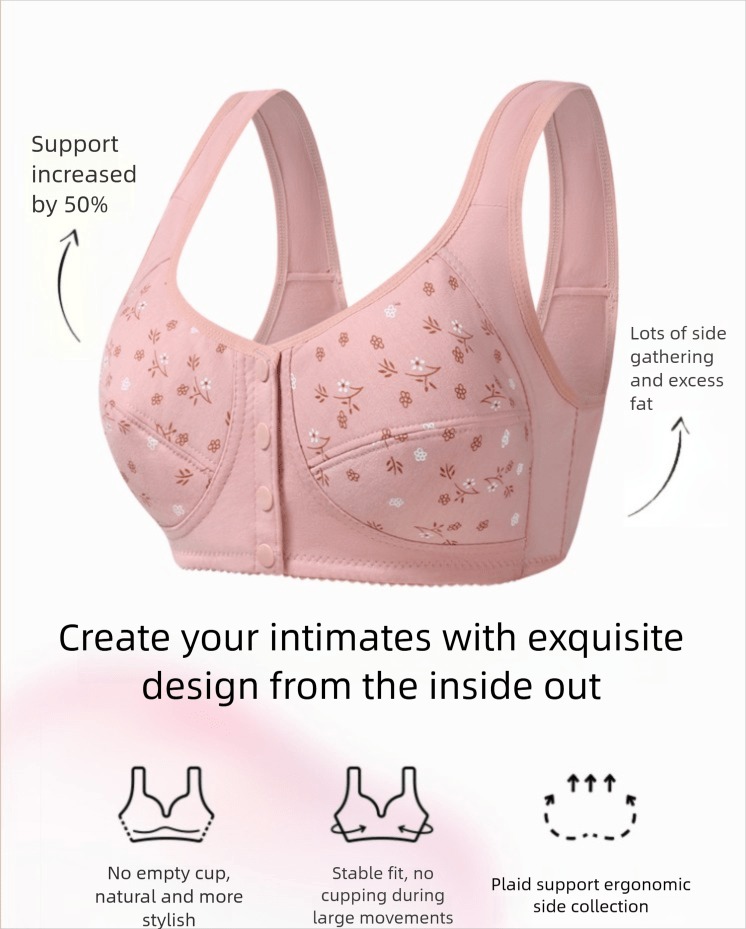 7pcs Elegant Lace Push Up Seam - Full Coverage Bra のレビューと価格