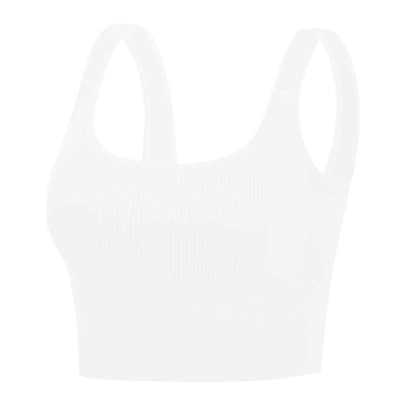 Square Collar Wide-shoulder Ve - Sports Bra Racerback のレビューと価格