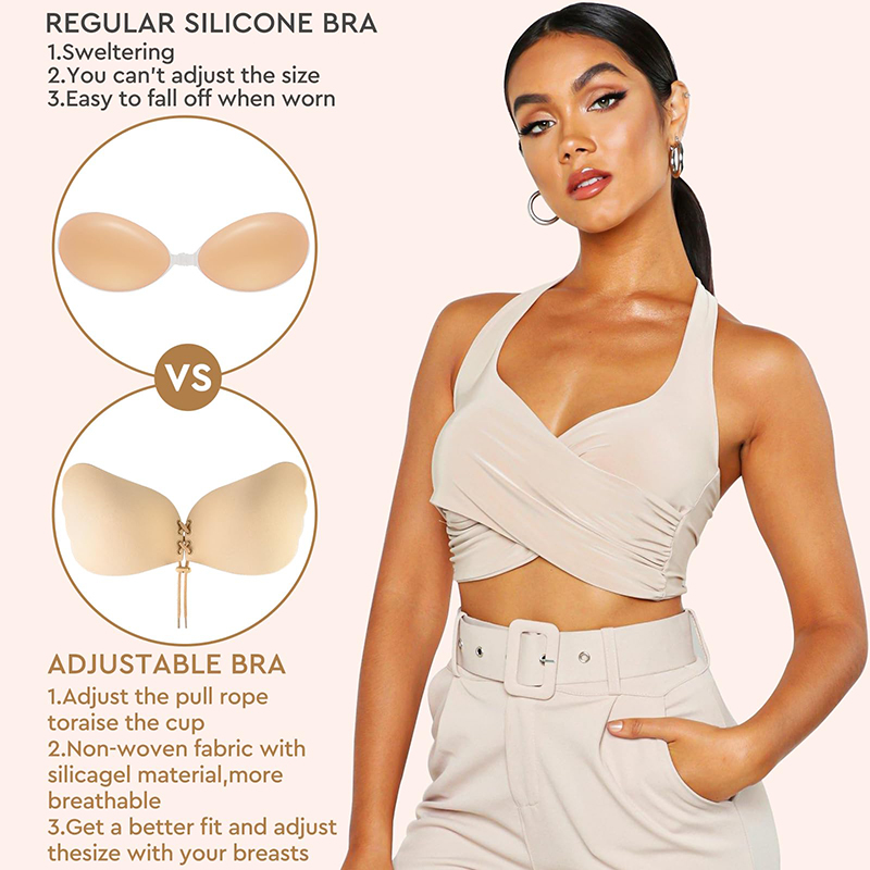 1/2 Pairs Women Summer Backles - Strapless Bra Adhesive のレビューと価格
