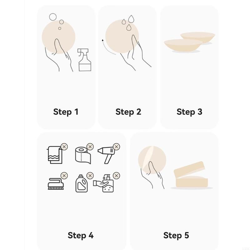 L5YC Adhesive Bra Invisible Li - Backless Bra Sticky のレビューと価格