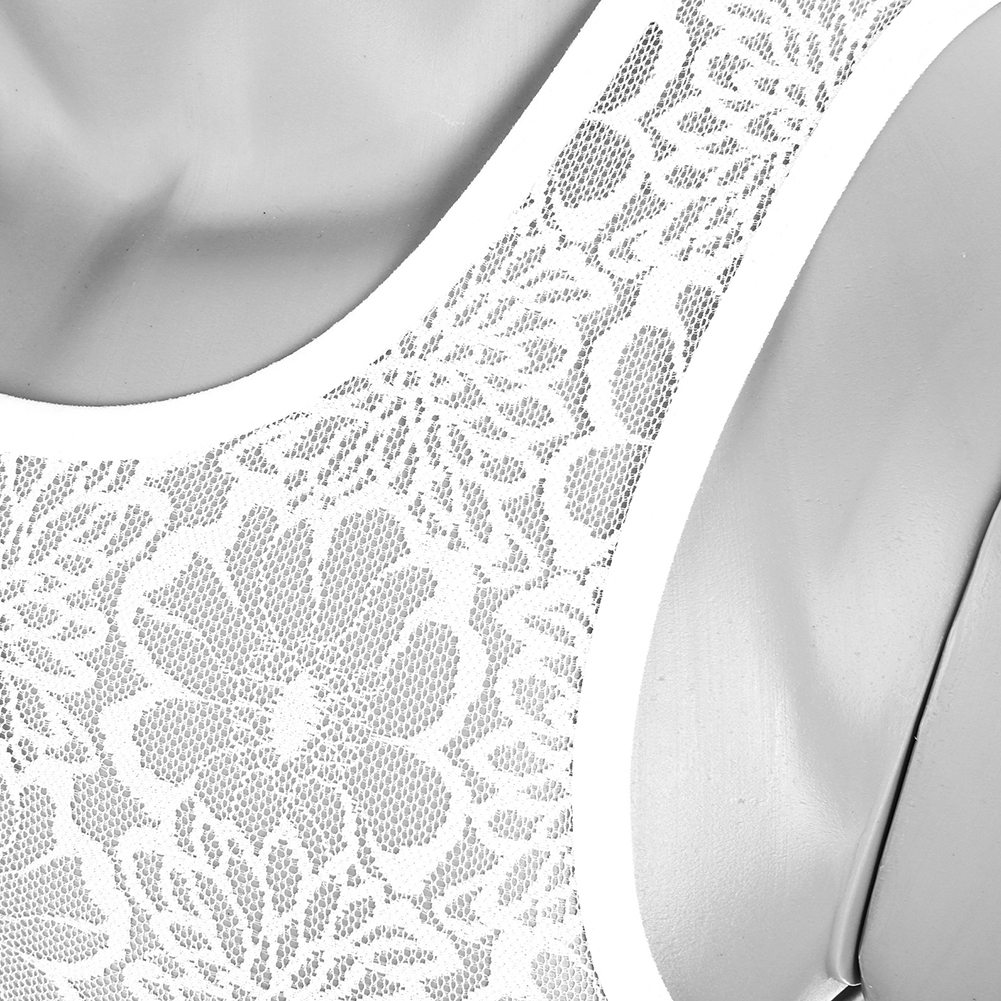 Sexy Mens Lace Sheer Crop Tops - Sheer Bra Lace のレビューと価格