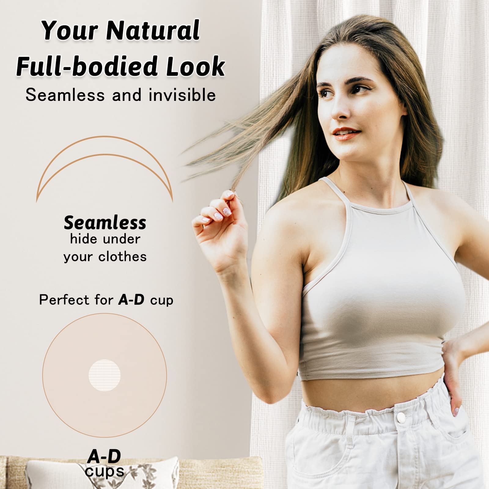 Invisible Adhesive Bra Silicon - Backless Bra Sticky のレビューと価格