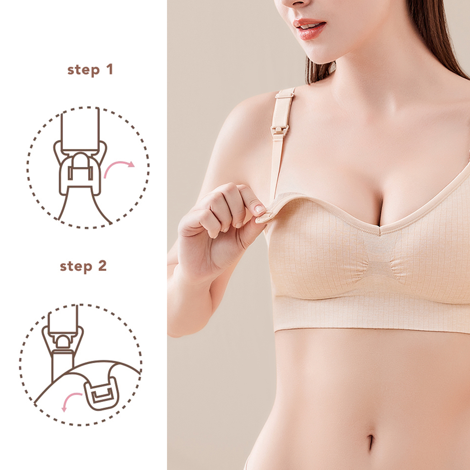 18MM Nursing Bra Clips Breastf - Nursing Bra Clip のレビューと価格