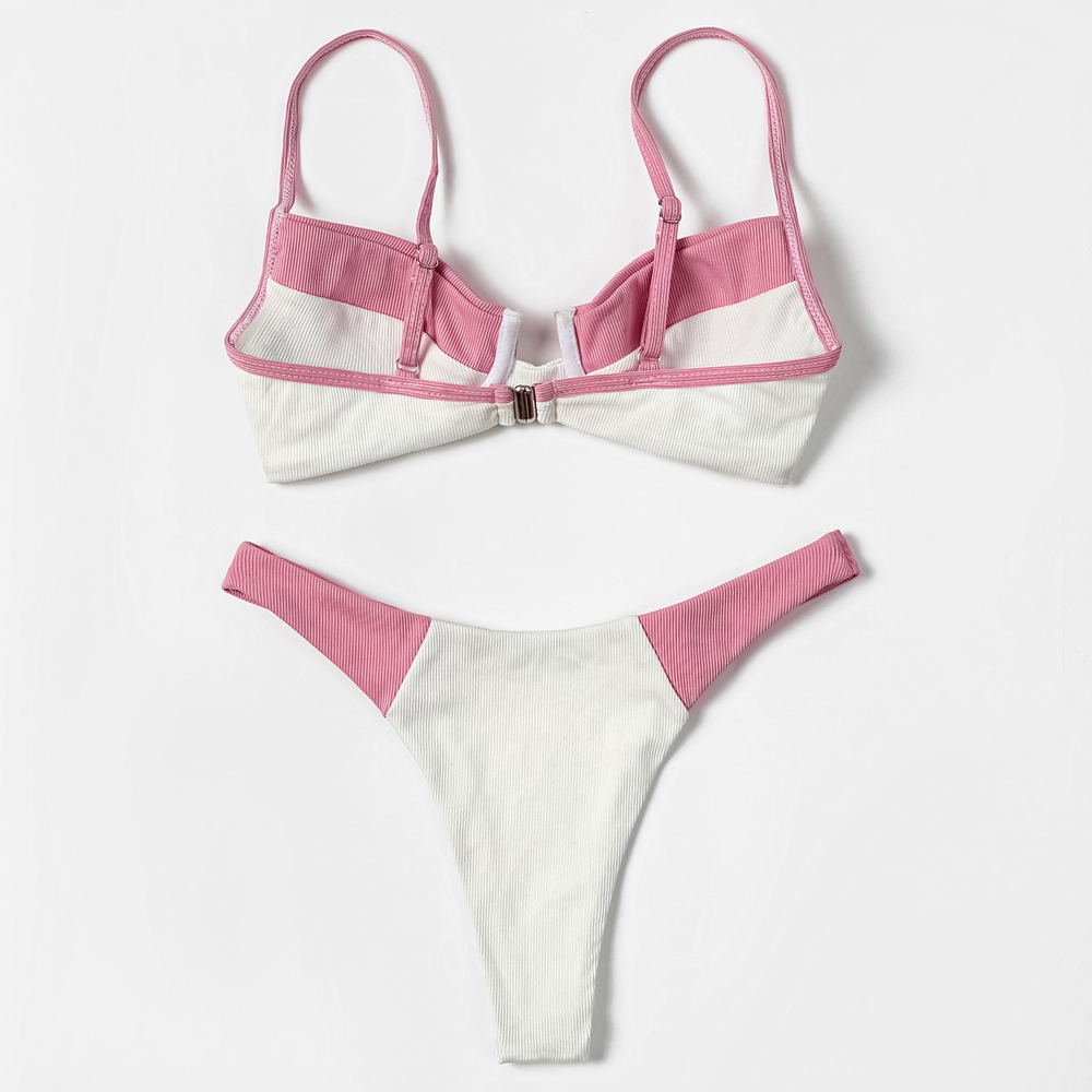 ZTVitality Ribbed Splicing Sex - Underwire Bra Padded のレビューと価格