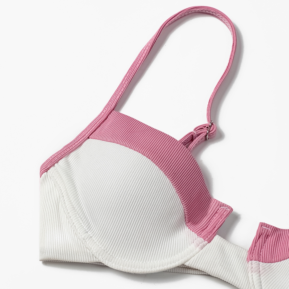 ZTVitality Ribbed Splicing Sex - Underwire Bra Padded のレビューと価格