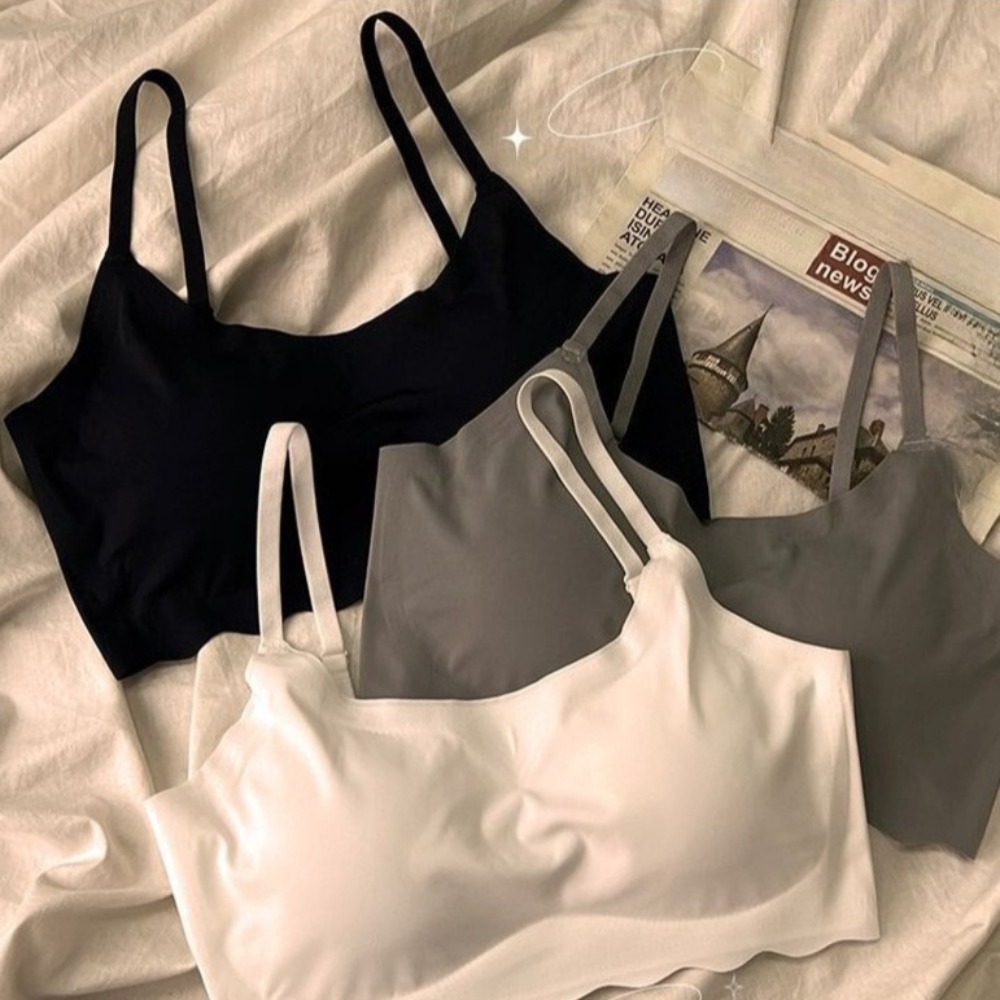 Seamless Bra for Women Ice Sil - Sleep Bra Bralette のレビューと価格