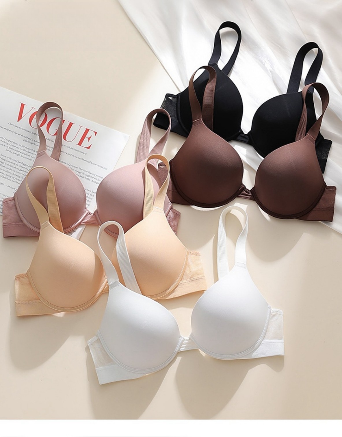 2025 Women's Plus Size Push Up - Demi Bra Balconette のレビューと価格