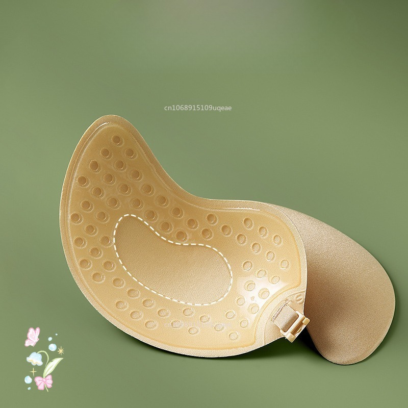 New Invisible Strapless Adhesi - Plunge Bra Push Up のレビューと価格