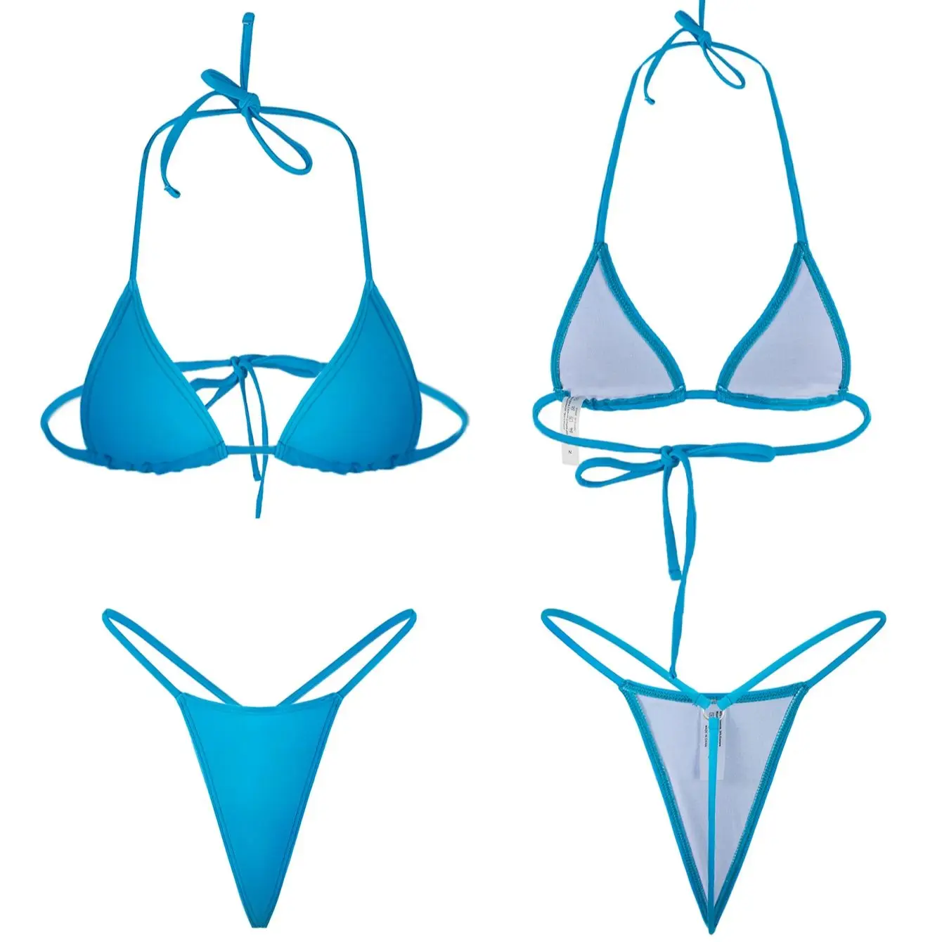 Sexy Female Swimming Suit Tie  - Underwire Bra Padded のレビューと価格