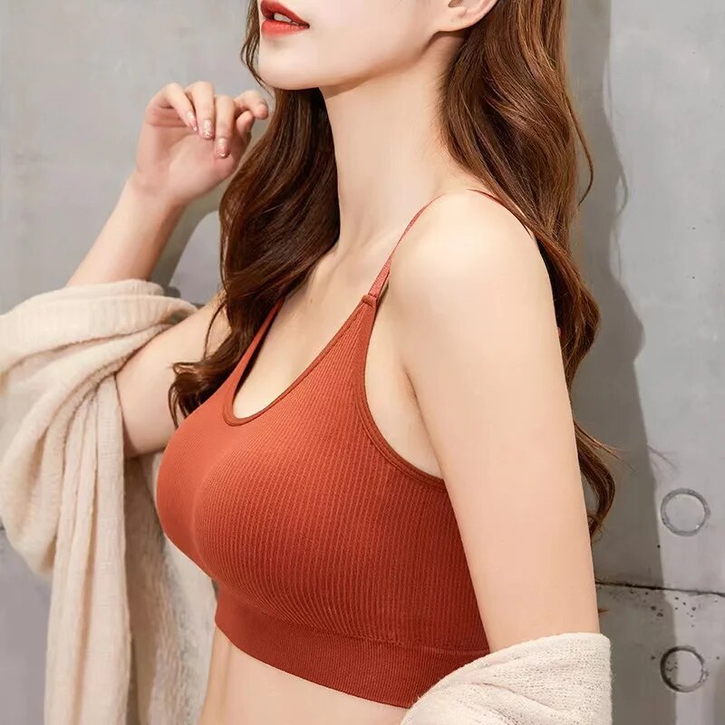 Women Seamless Brassiere Bra F - Sleep Bra Bralette のレビューと価格