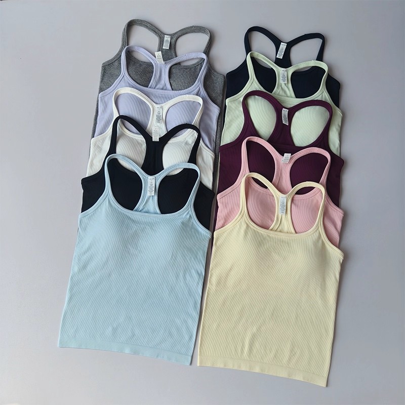Summer Women's Yoga Camisole S - T Shirt Bra Seamless のレビューと価格