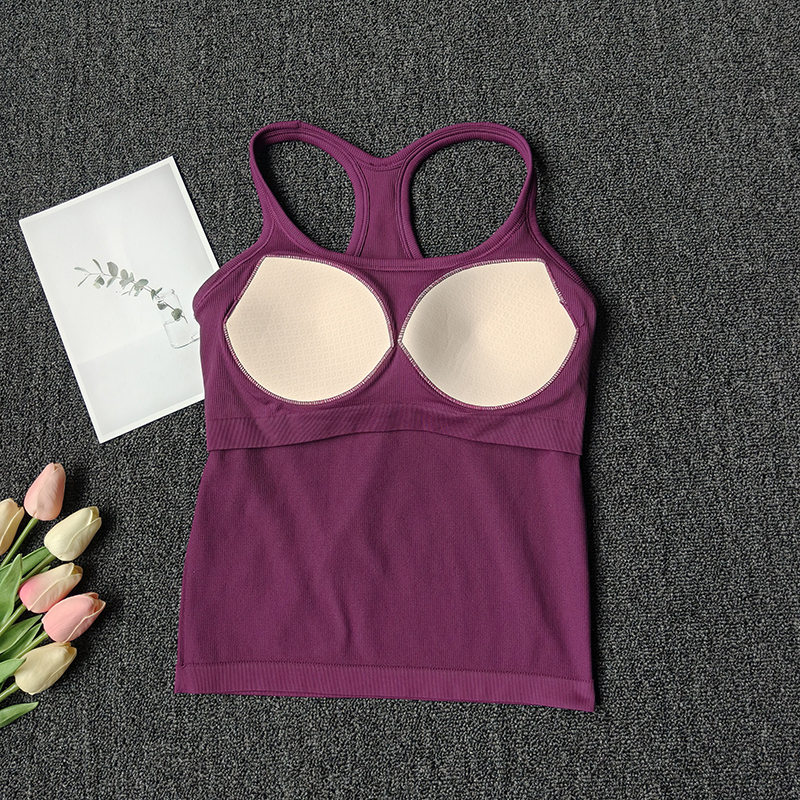 Summer Women's Yoga Camisole S - T Shirt Bra Seamless のレビューと価格