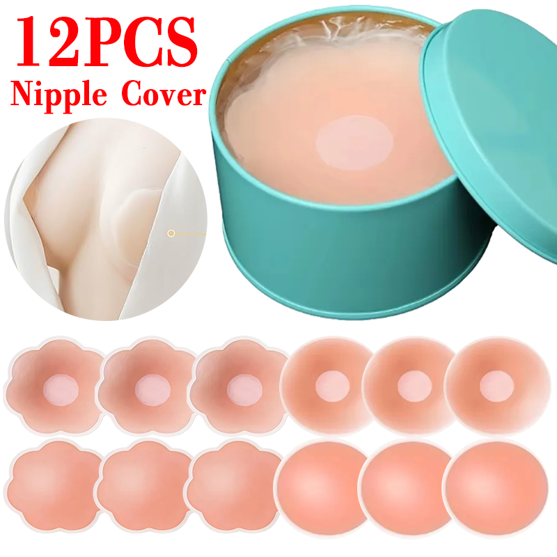 6/12PCS Invisible Self Adhesiv - Push Up Bra Silicone のレビューと価格