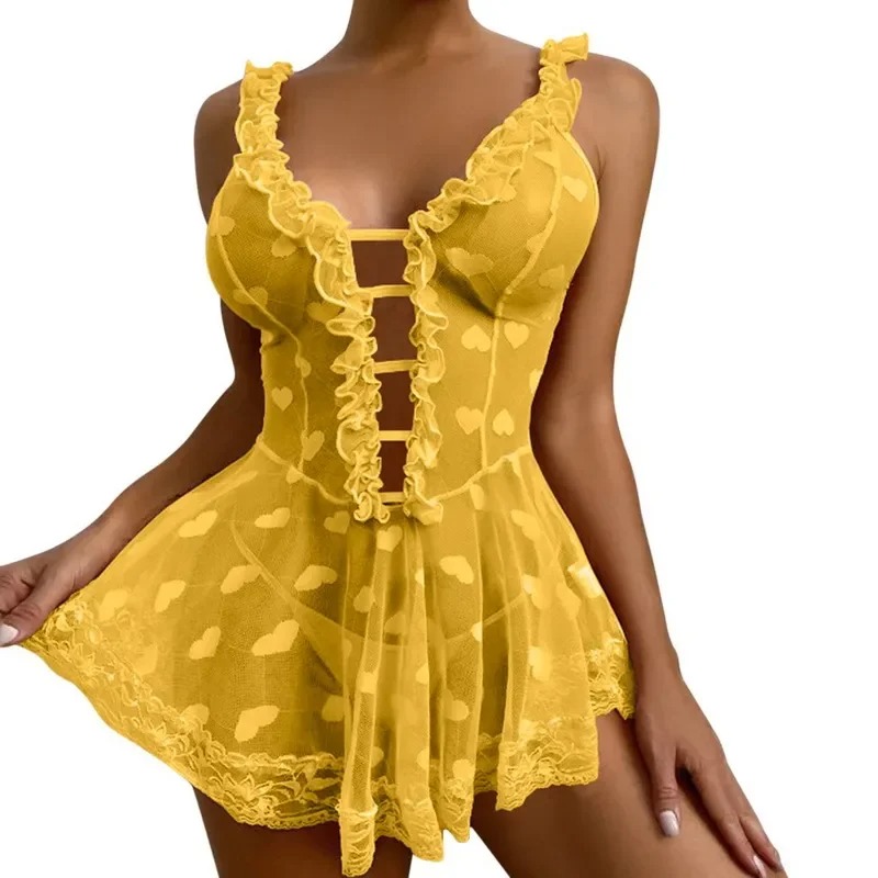 Nighty for Ladies Hot Romantic - Sheer Bra Lace のレビューと価格