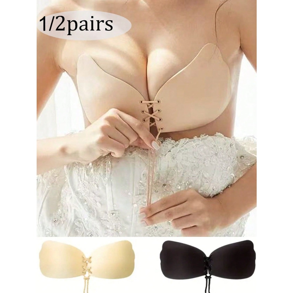 1/2pcs Wing-Shaped Adhesive Br - Strapless Bra Adhesive のレビューと価格