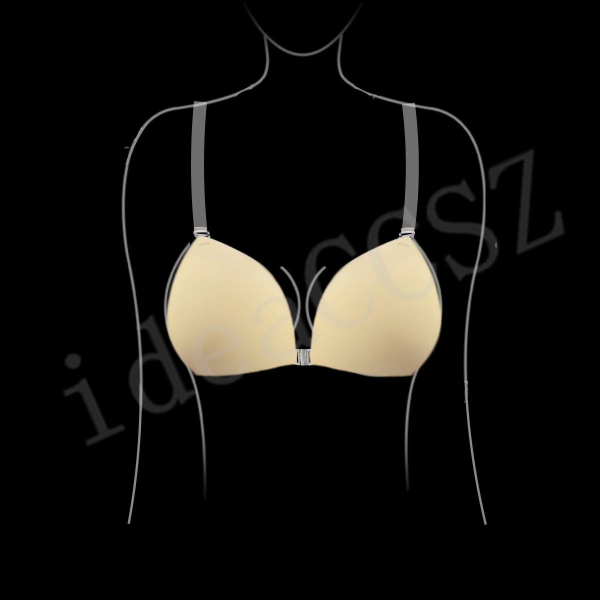 Sticky Bra for Women Backless  - Plunge Bra Push Up のレビューと価格