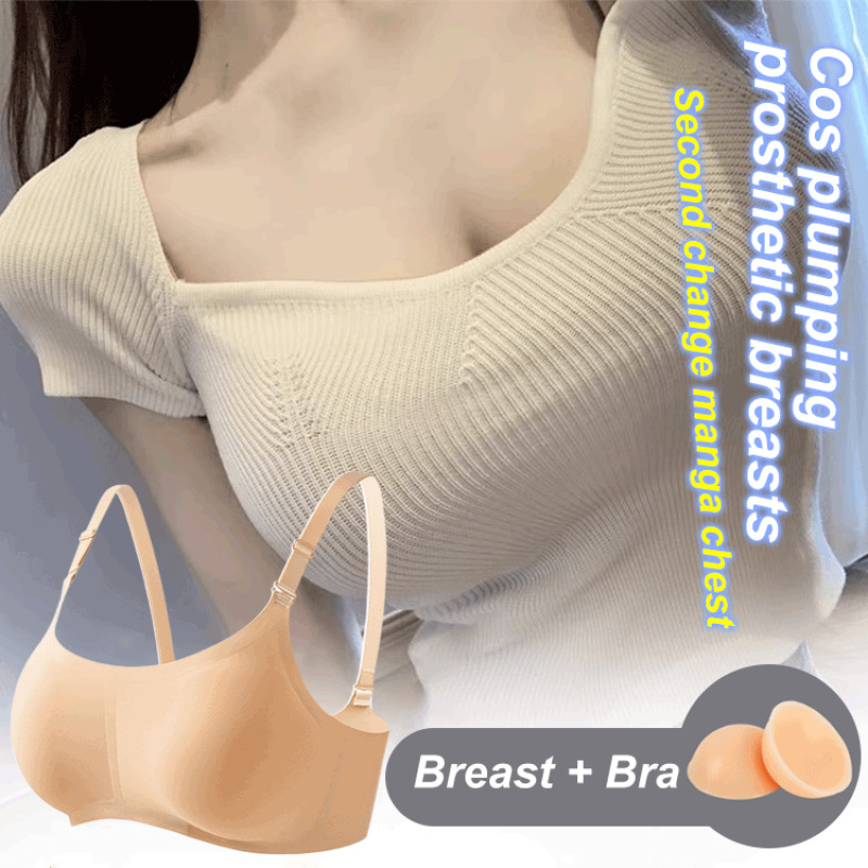 Silicone Fake Breast Forms Cos - Mastectomy Bra Pocket のレビューと価格