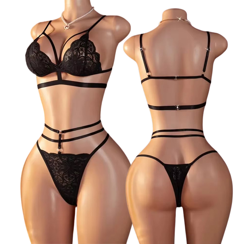 S- XXL Women's Sexy Contrast L - Sheer Mesh Bra のレビューと価格