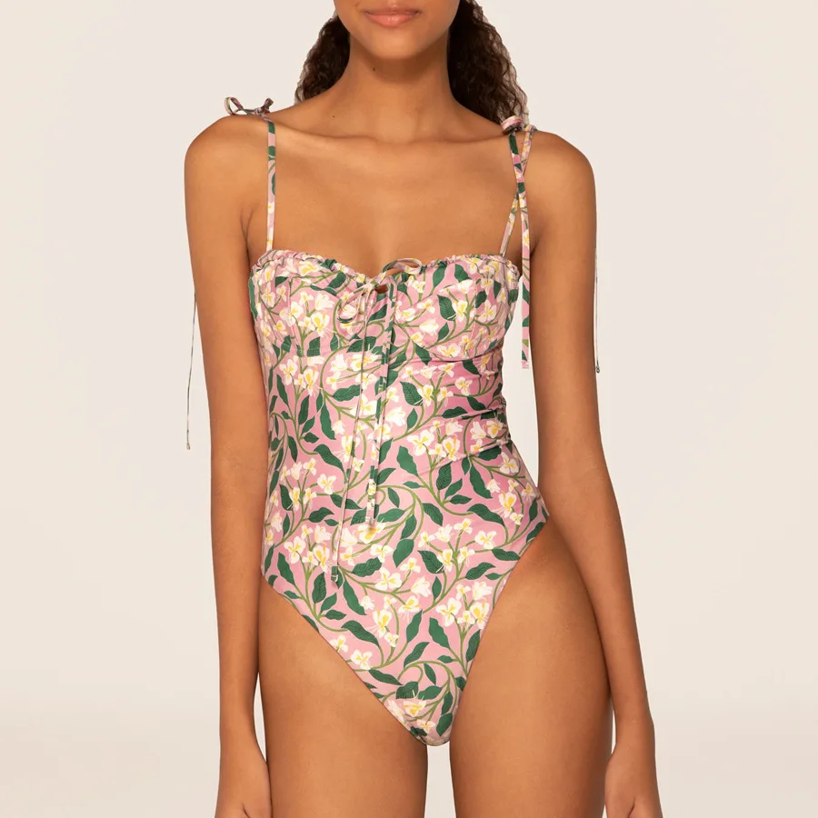 Floral Push-Up Padded Bra Ruff - Underwire Bra Padded のレビューと価格