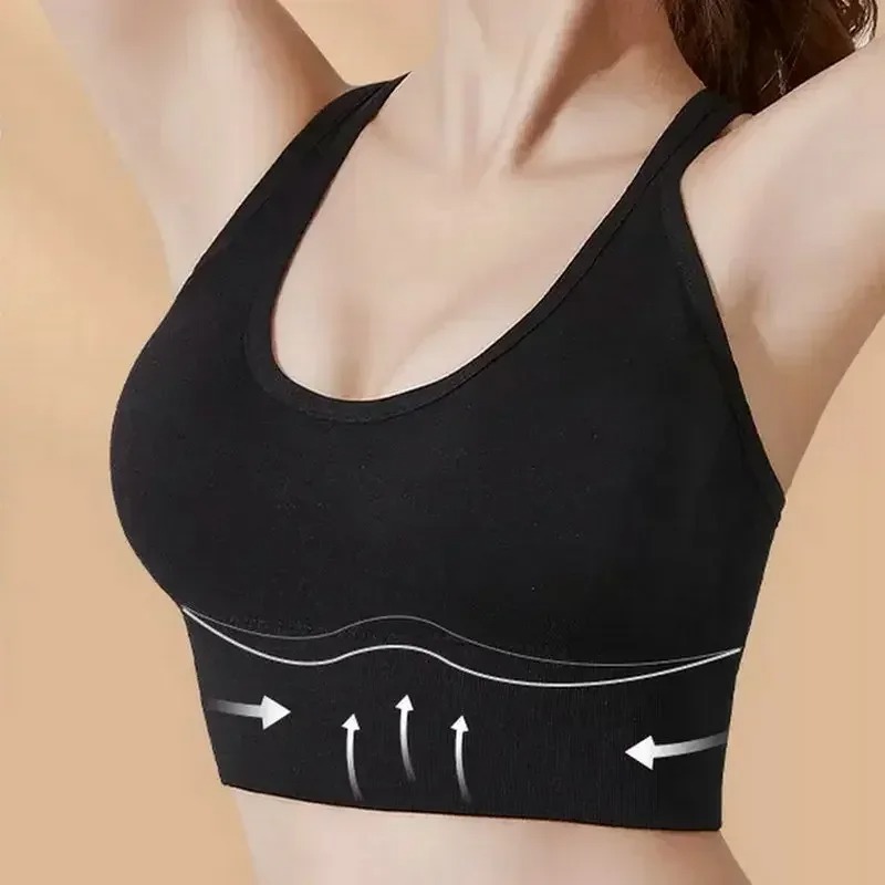 Shockproof Buckle Sports Bra W - T Shirt Bra Seamless のレビューと価格
